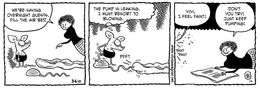 Viivi & Wagner Comic Strip for December 01, 2024 