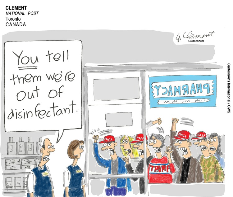 ViewsAmerica Comic Strip for April 26, 2020 