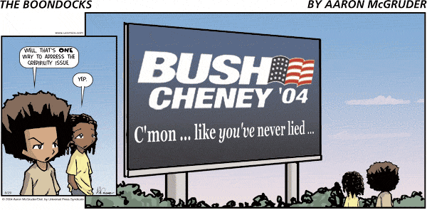 The Boondocks Comic Strip for April 01, 2012 