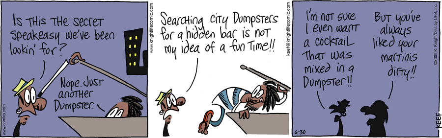 The Knight Life Comic Strip for June 30, 2009 