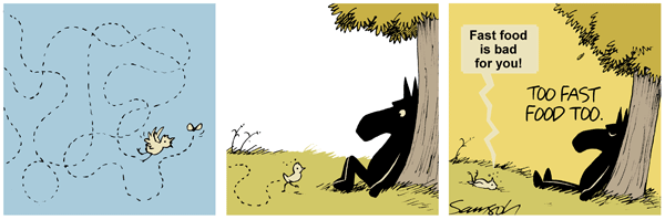 Dark Side of the Horse Comic Strip for September 10, 2010 