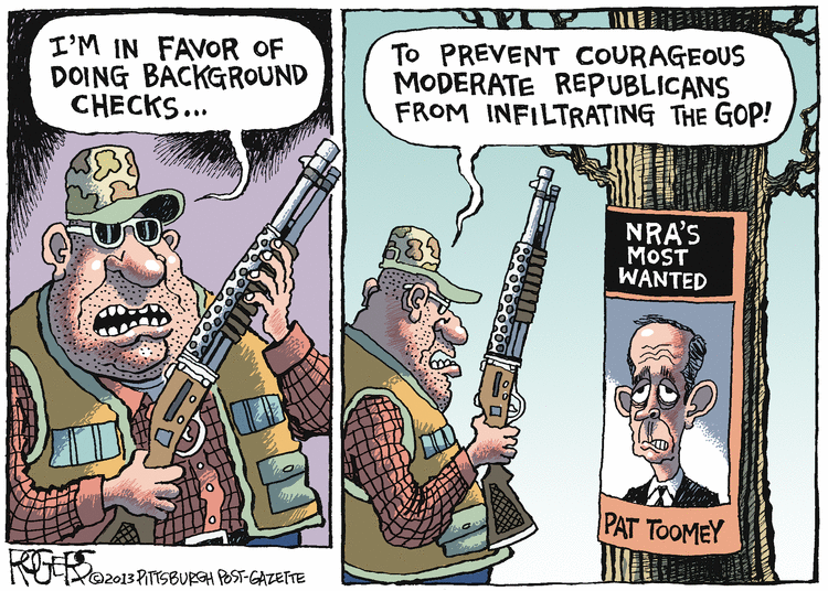 Rob Rogers Comic Strip for April 22, 2013 