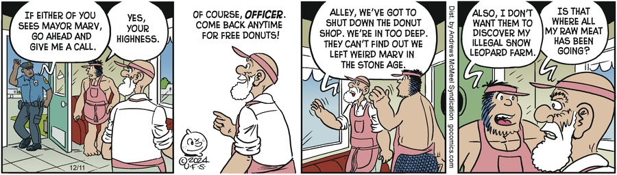 Alley Oop Comic Strip for December 11, 2024 
