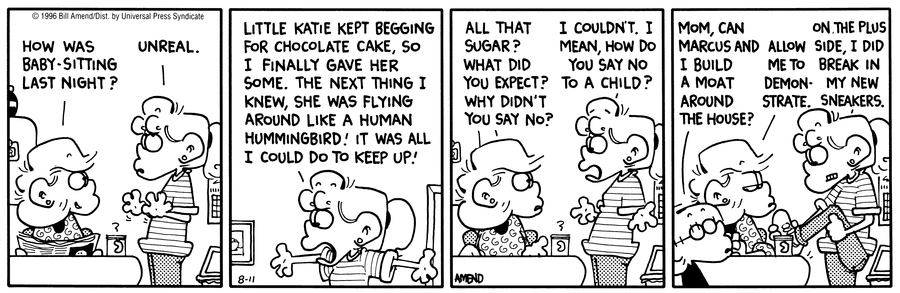 FoxTrot Classics Comic Strip for August 11, 2007 