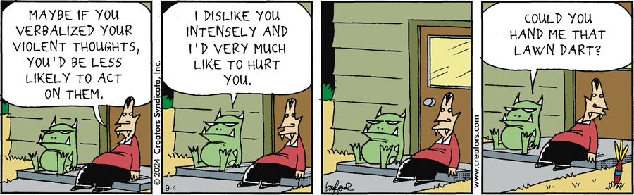 Scary Gary Comic Strip for September 04, 2024 