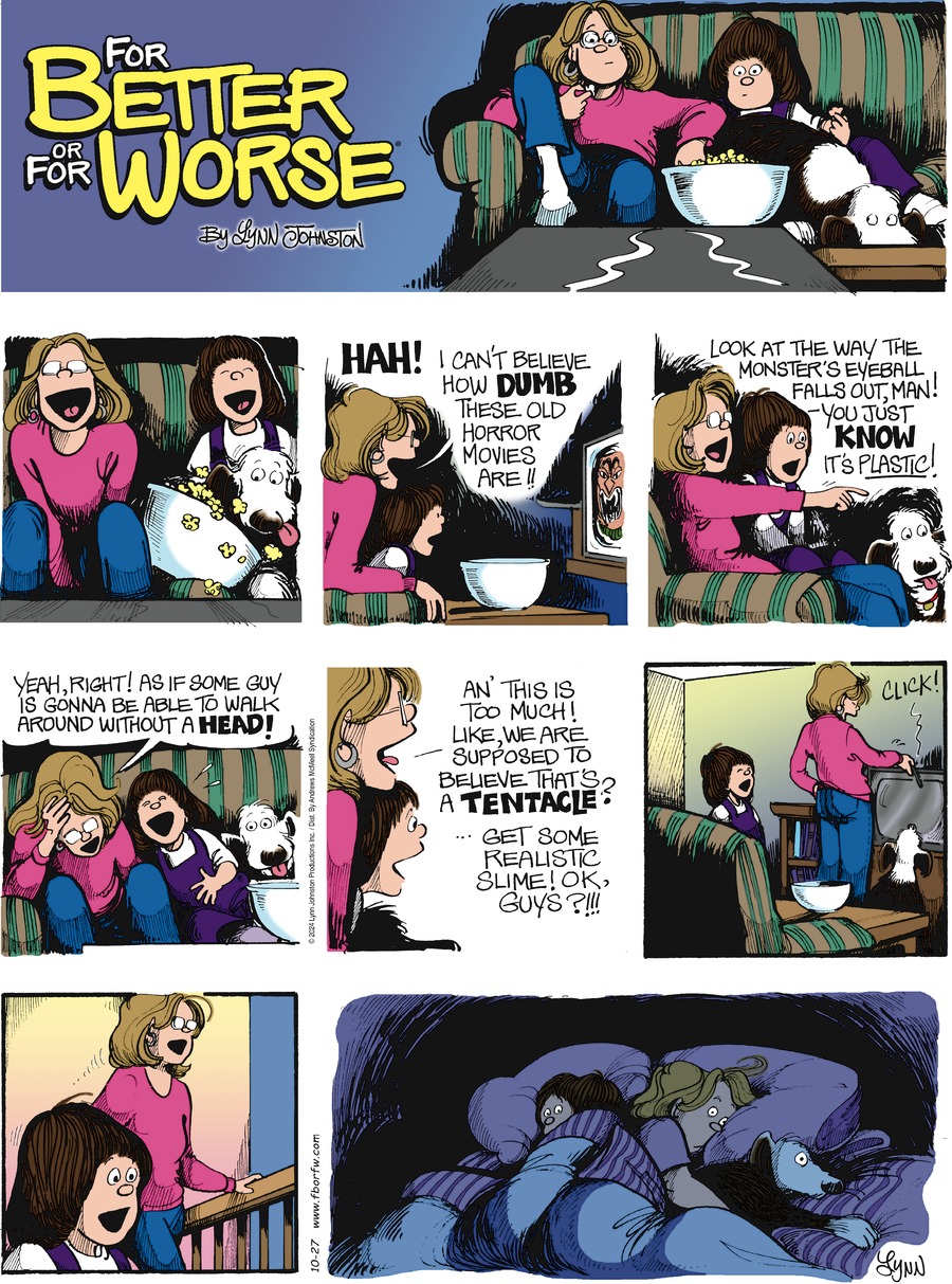 For Better or For Worse by Lynn Johnston for October