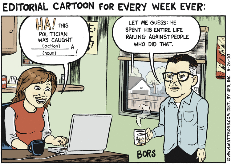 Matt Bors Comic Strip for May 26, 2010 