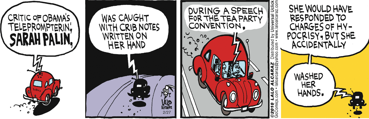 La Cucaracha Comic Strip for February 27, 2010 