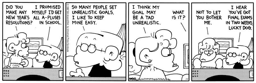 FoxTrot Classics Comic Strip for January 01, 2008 