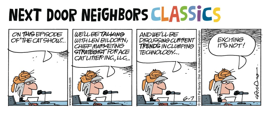 Next Door Neighbors Comic Strip for February 16, 2025 