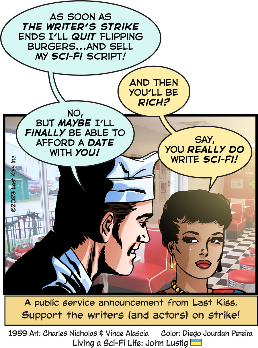 Last Kiss Comic Strip for August 18, 2023 