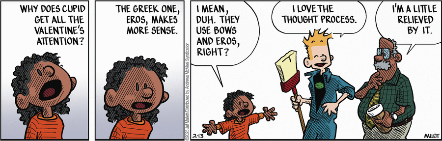 Frazz Comic Strip for February 13, 2025 