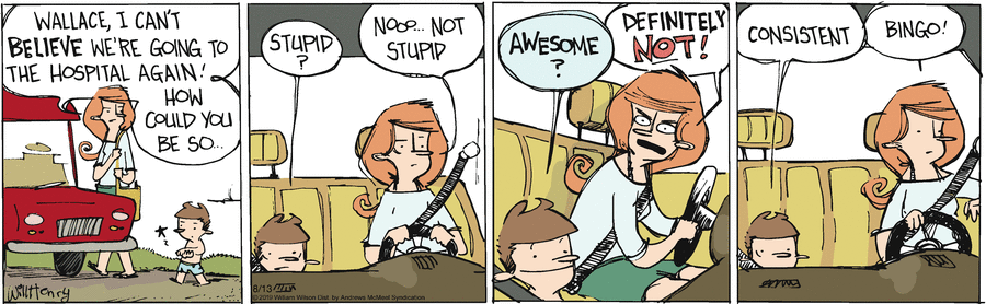 Wallace the Brave Comic Strip for August 13, 2019 