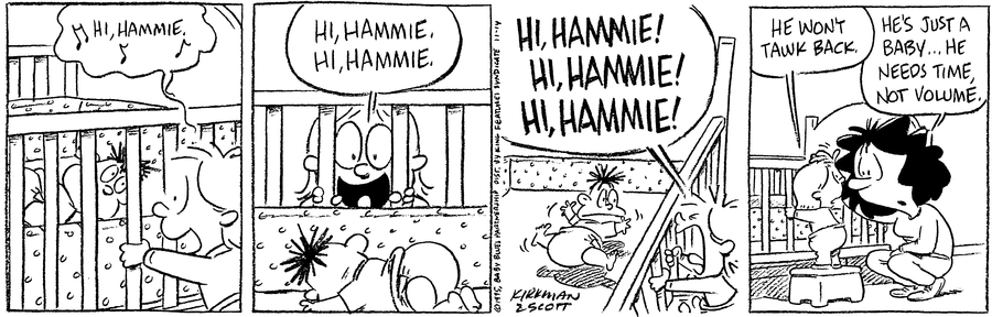 Baby Blues Comic Strip for November 14, 1995 