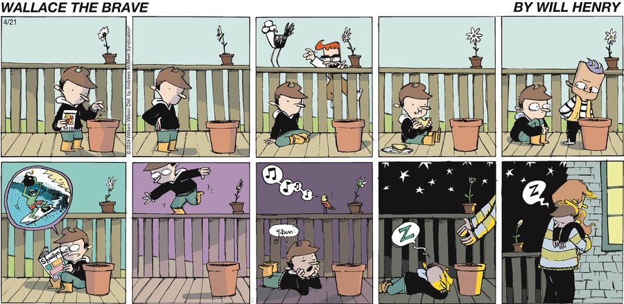 Wallace the Brave Comic Strip for April 21, 2024 