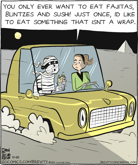 Brevity Comic Strip for October 28, 2014 