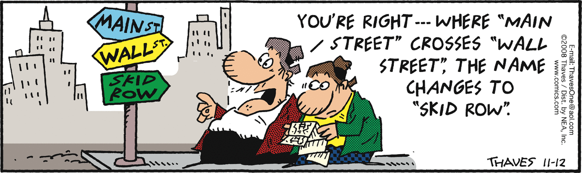Frank and Ernest Comic Strip for November 12, 2008 