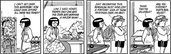 Doonesbury 40 years ago Image