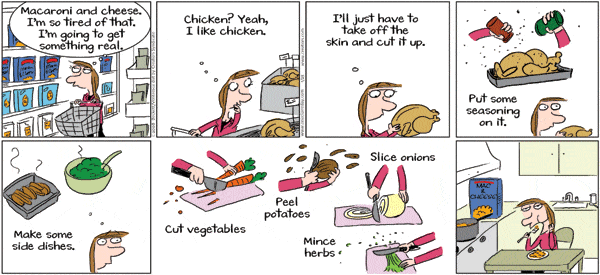 On A Claire Day Comic Strip for January 24, 2025 