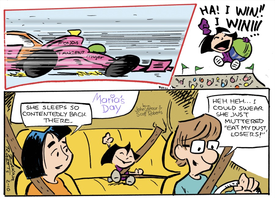 Maria's Day Comic Strip for February 05, 2023 
