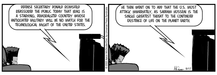 The Boondocks Comic Strip for September 17, 2002 