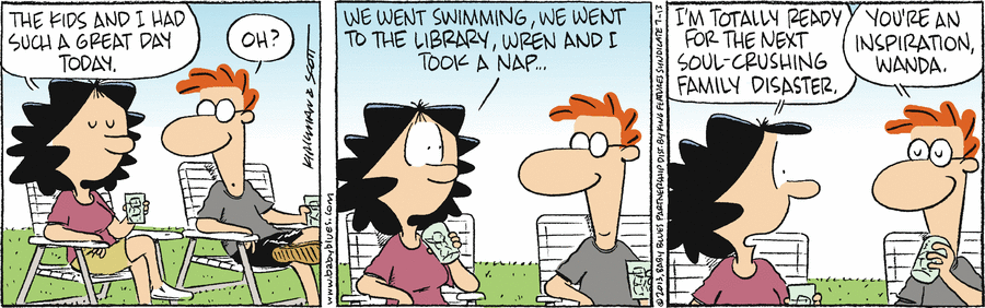 Baby Blues Comic Strip for July 13, 2013 