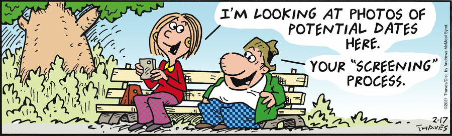 Frank and Ernest Comic Strip for February 17, 2021 