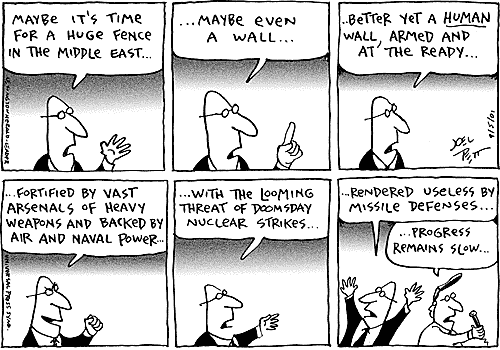 Joel Pett Comic Strip for September 05, 2001 
