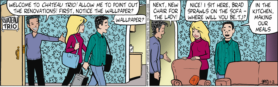 Luann Comic Strip for January 02, 2017 