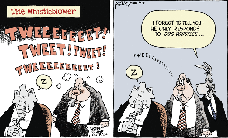 Robert Ariail Comic Strip for September 24, 2019 