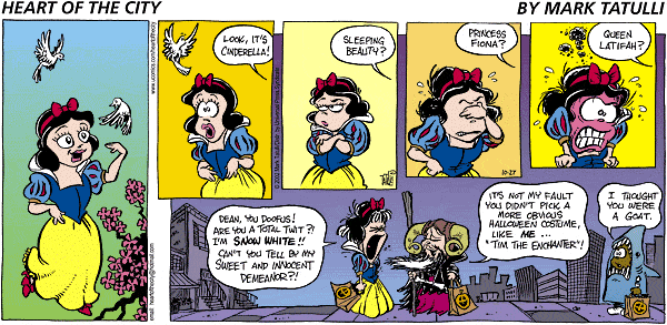 Heart of the City Comic Strip for October 27, 2002 
