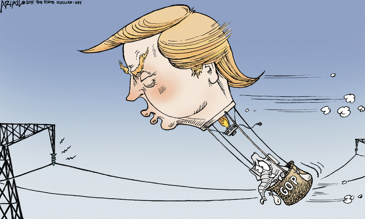 Robert Ariail Comic Strip for December 18, 2015 
