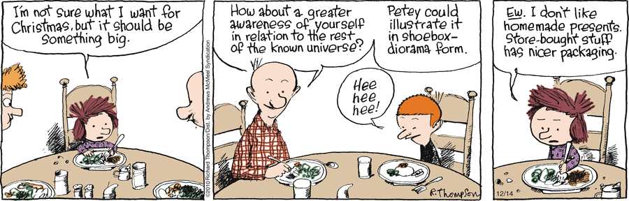 Cul de Sac Comic Strip for December 14, 2020 