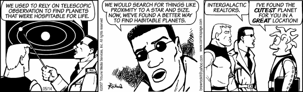 Brewster Rockit Comic Strip for May 14, 2007 