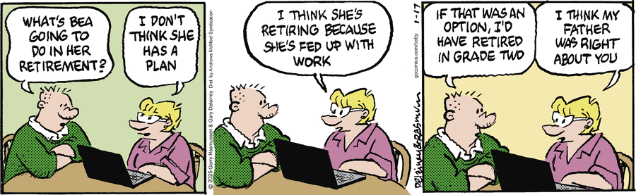 Betty Comic Strip for January 17, 2025 