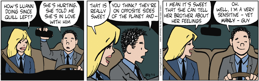 Luann Comic Strip for September 05, 2012 