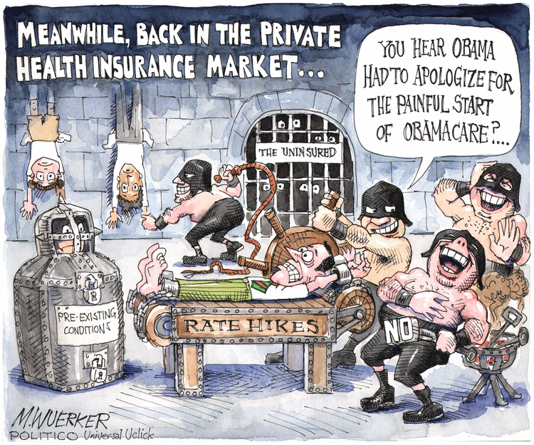 Matt Wuerker Comic Strip for November 12, 2013 