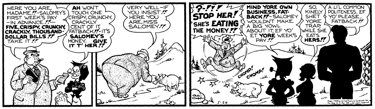 Li'l Abner Comic Strip for February 13, 2025 