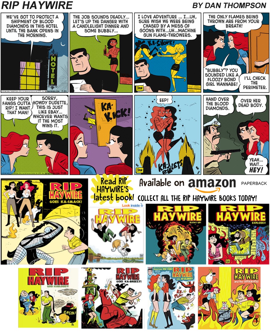 Rip Haywire Comic Strip for June 30, 2019 