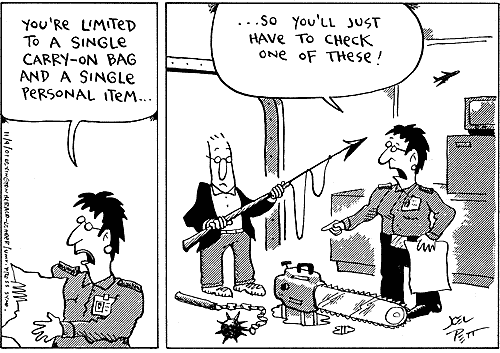 Joel Pett Comic Strip for November 09, 2001 