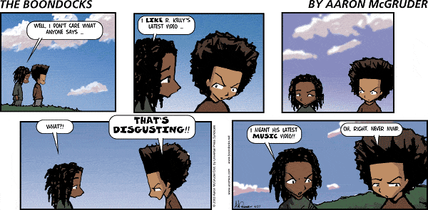 The Boondocks Comic Strip for November 28, 2010 
