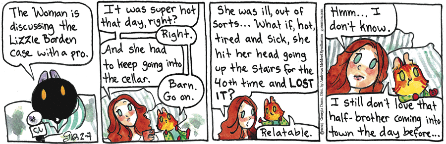 Breaking Cat News Comic Strip for February 07, 2025 