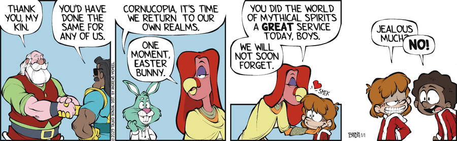 Crabgrass Comic Strip for January 01, 2025 