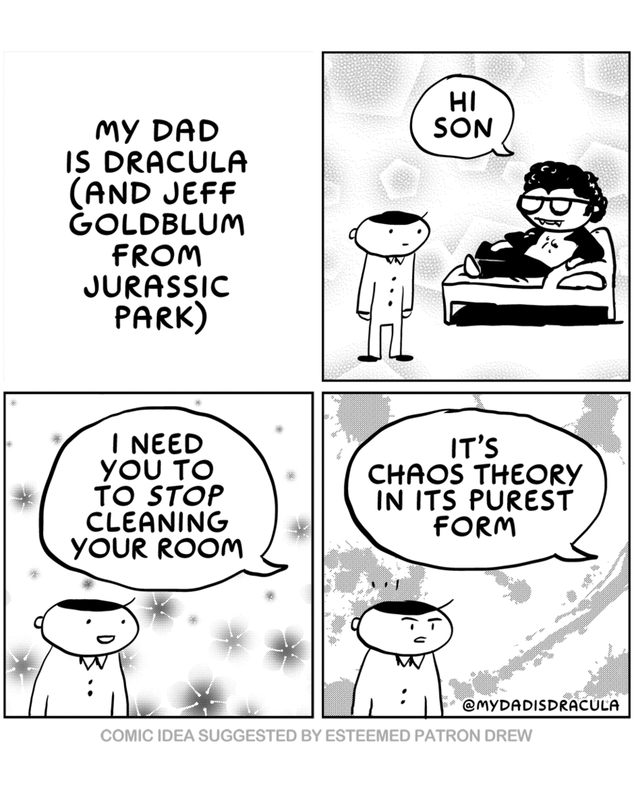 My Dad is Dracula Comic Strip for January 13, 2025 