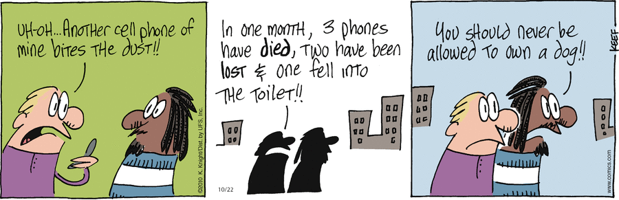 The Knight Life Comic Strip for October 22, 2010 