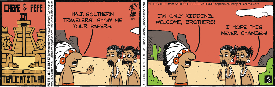 La Cucaracha Comic Strip for August 04, 2018 