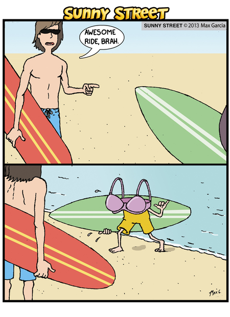 Sunny Street Comic Strip for December 19, 2013 