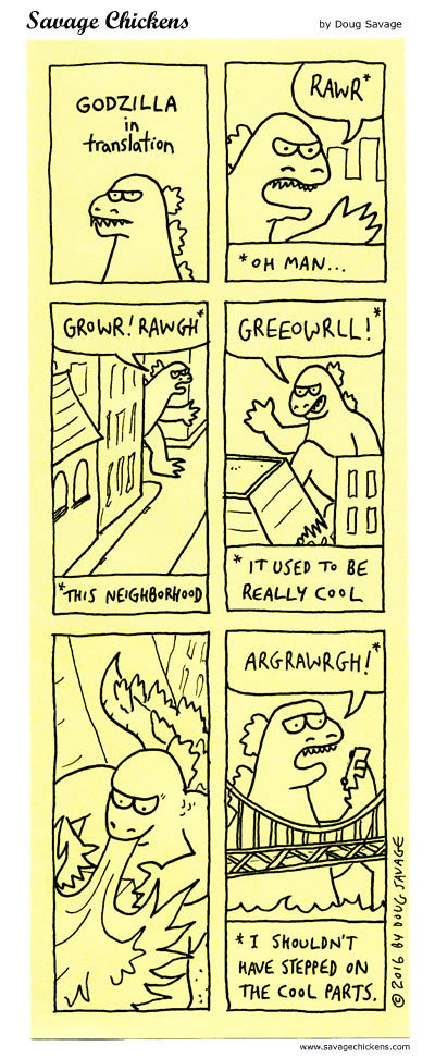 Savage Chickens Comic Strip for June 26, 2020 