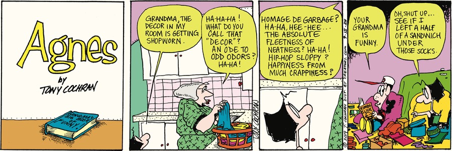Agnes Comic Strip for September 15, 2024 