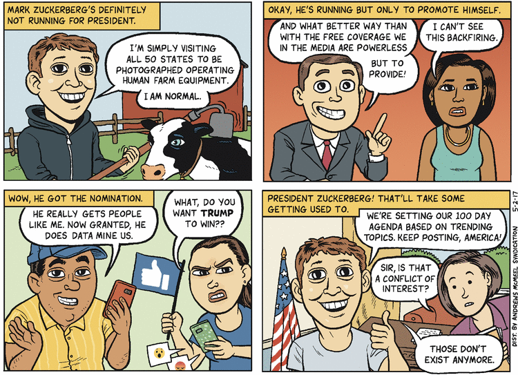 Matt Bors Comic Strip for May 02, 2017 
